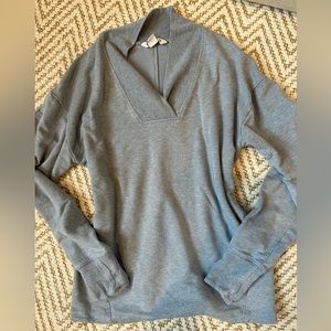 Athleta Gray Sweatshirt, XS